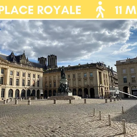 Le Sacre - Centre - Cour Privative - Parking Reims
